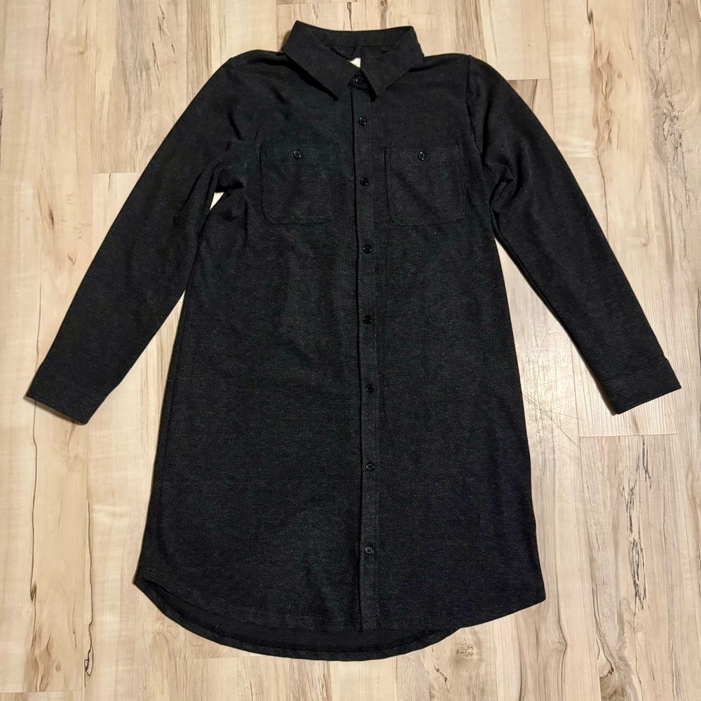 Thread & Supply Leslie Dress (Charcoal, L)